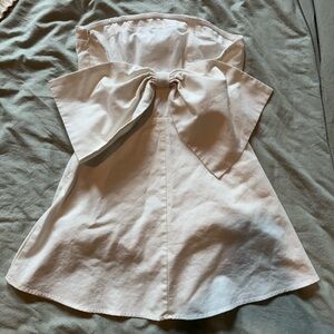 Altar’d State white Lilia Bow Dress - Small